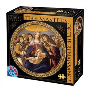 D-Toys (66985-TM01) - Sandro Botticelli: "Madonna della Melagra" - 525 brikker puslespil