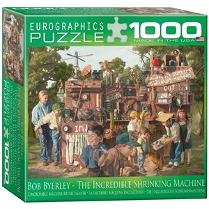 Eurographics (8000-0445) - Bob Byerley: "Incredible Shrinking Machine" - 1000 brikker puslespil