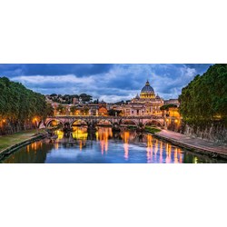 Castorland (B-060054) - "View of St Peter's Basilica, Vatican" - 600 brikker puslespil