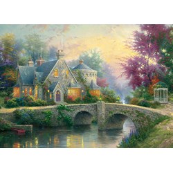 Schmidt Spiele (57463) - Thomas Kinkade: "Twilight" - 3000 brikker puslespil