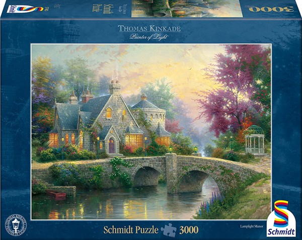 Schmidt Spiele (57463) - Thomas Kinkade: "Twilight" - 3000 brikker puslespil