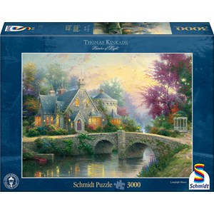 Schmidt Spiele (57463) - Thomas Kinkade: "Twilight" - 3000 brikker puslespil