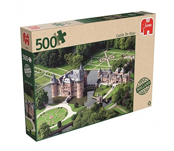 Jumbo (18343) - "Castle de Haar" - 500 brikker puslespil