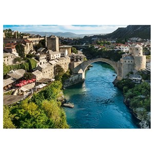 Trefl (10383) - "Mostar, Bosnia and Herzegovina" - 1000 brikker puslespil
