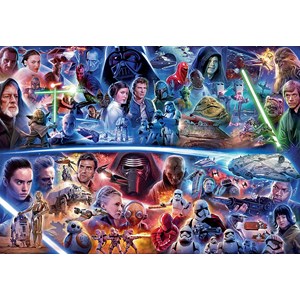 Ravensburger (17827) - "Star Wars Galactic Time Travel" - 18000 brikker puslespil