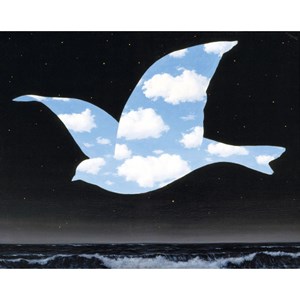 Puzzle Michele Wilson (W555-24) - "Magritte" - 24 brikker puslespil