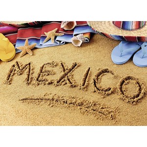 Ravensburger (19687) - "Mexico" - 1000 brikker puslespil