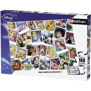Nathan (86737) - "Disney" - 100 brikker puslespil