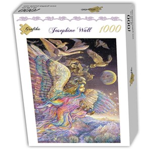 Grafika (T-00331) - Josephine Wall: "Ariel's Flight" - 1000 brikker puslespil