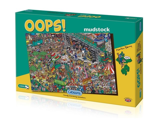 Gibsons (G7061) - "Oops! Mudstock" - 1000 brikker puslespil