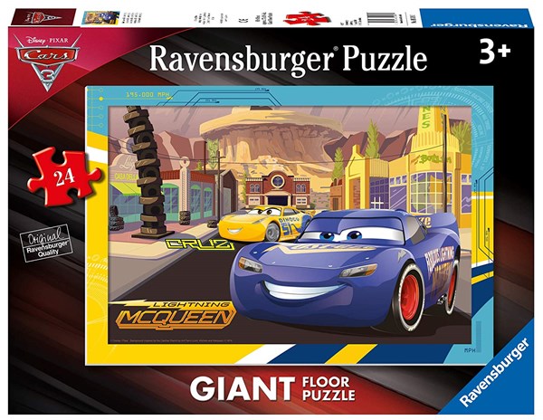 Ravensburger (05519) - "Cars 3" - 24 brikker puslespil
