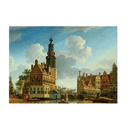 Jumbo (18347) - "Munttoren Amsterdam" - 500 brikker puslespil