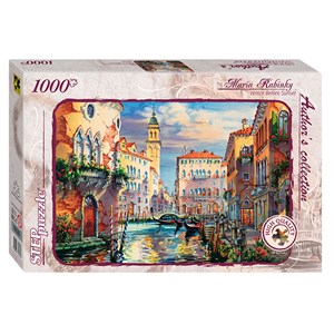 Step Puzzle (79535) - "Venice before Sunset" - 1000 brikker puslespil