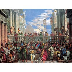 Ravensburger (16653) - Paolo Veronese: "Wedding at Cana" - 2000 brikker puslespil