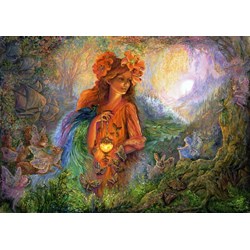 Grafika (T-00367) - Josephine Wall: "Lighting the Way" - 2000 brikker puslespil