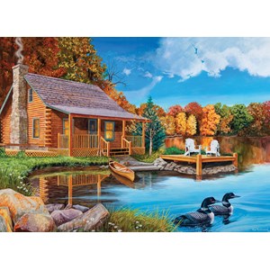 Cobble Hill (57154) - "Loon Lake" - 1000 brikker puslespil
