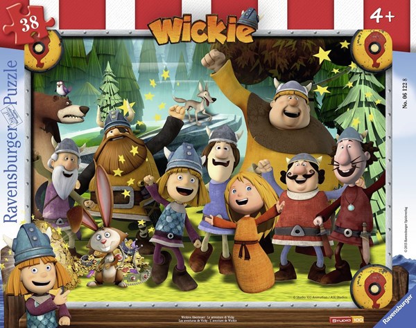 Ravensburger (06122) - "Wickie" - 38 brikker puslespil