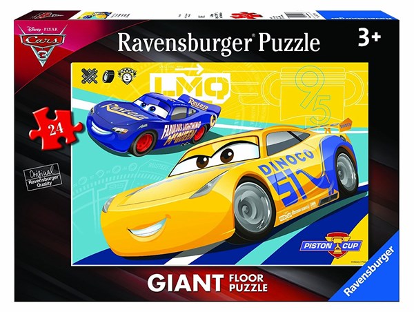 Ravensburger (05518) - "Cars 3" - 24 brikker puslespil