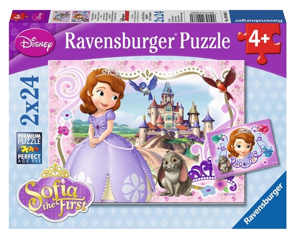 Ravensburger (09086) - "Sofia the First" - 24 brikker puslespil