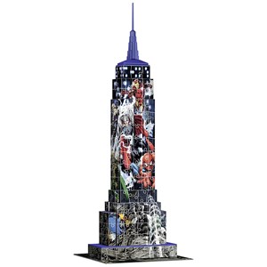 Ravensburger (12517) - "Marvel Empire State Building" - 216 brikker puslespil