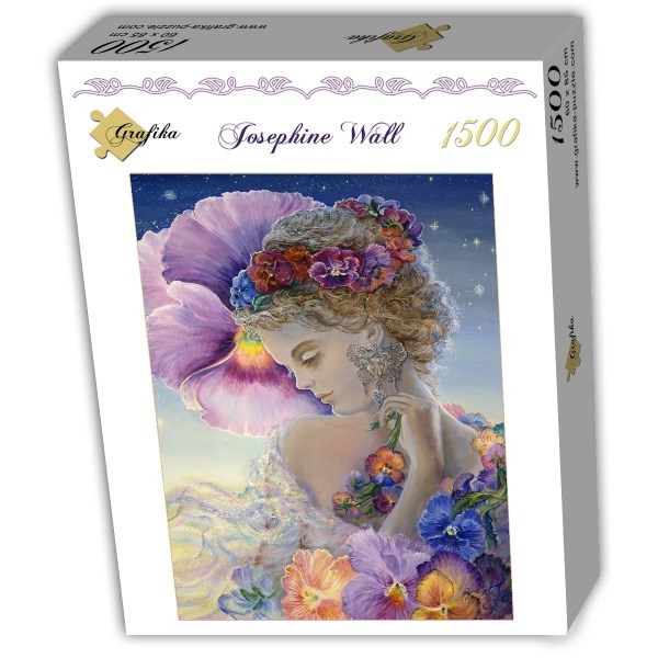 Grafika (T-00347) - Josephine Wall: "Pansy" - 1500 brikker puslespil