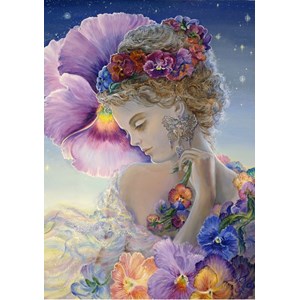 Grafika (T-00347) - Josephine Wall: "Pansy" - 1500 brikker puslespil