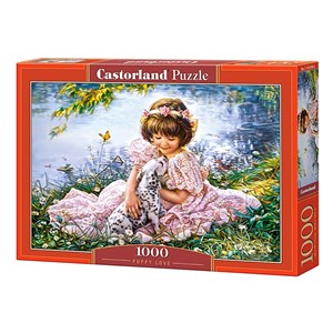 Castorland (C-103249) - "Puppy Love" - 1000 brikker puslespil
