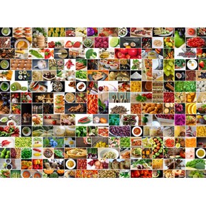 Grafika Kids (01612) - "Kitchen in Color" - 300 brikker puslespil