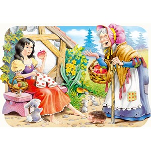 Castorland (B-03211) - "Blanche Neige and witch" - 30 brikker puslespil