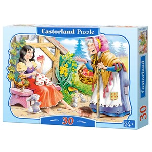 Castorland (B-03211) - "Blanche Neige and witch" - 30 brikker puslespil