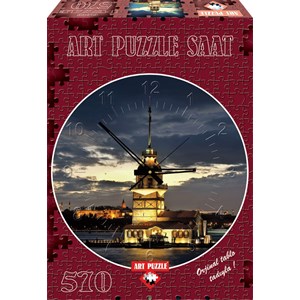 Art Puzzle (4137) - "Maiden's Tower" - 570 brikker puslespil