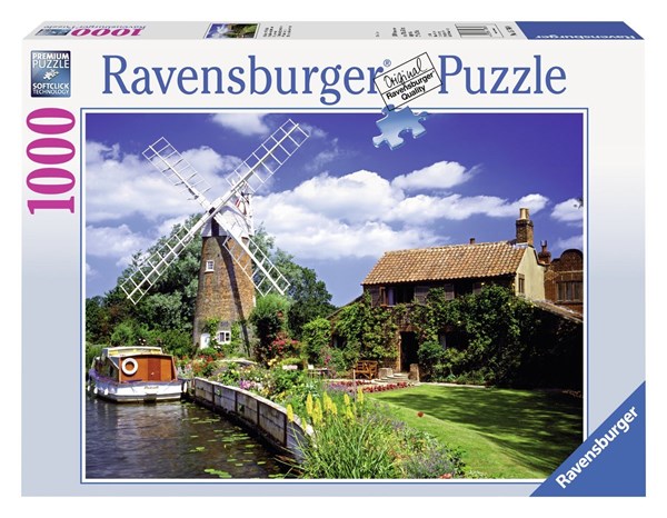 Ravensburger (15786) - "Windmill" - 1000 brikker puslespil
