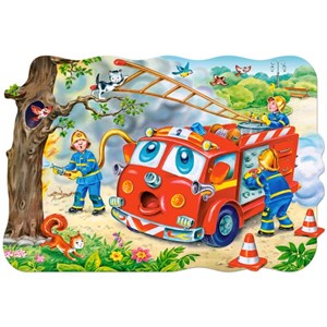 Castorland (C-02146) - "Firemen" - 20 brikker puslespil
