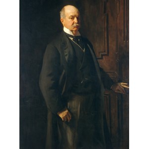 Grafika (02072) - John Singer Sargent: "Peter A. B. Widener, 1902" - 2000 brikker puslespil