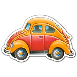 Castorland (В-04119) - "Post Transportation" - 4 5 6 7 brikker puslespil