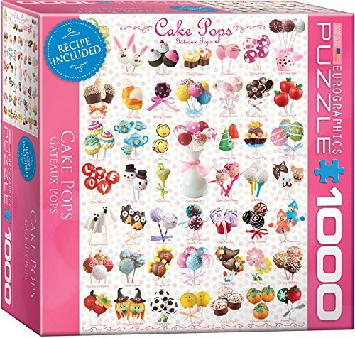 Eurographics (8000-0518) - "Cake pops" - 1000 brikker puslespil