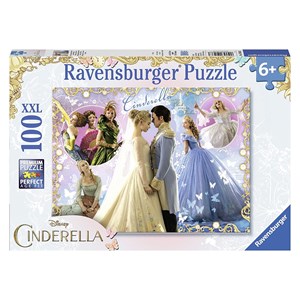 Ravensburger (10566) - "Cinderella" - 100 brikker puslespil