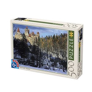 D-Toys (63052-RM05) - "Romania, Bran Castle" - 500 brikker puslespil