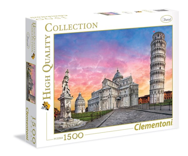 Clementoni (31674) - "Pisa" - 1500 brikker puslespil