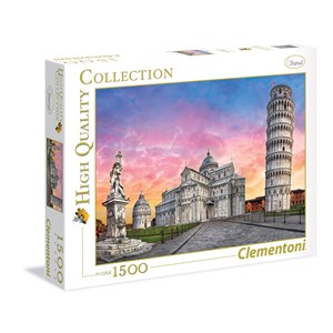 Clementoni (31674) - "Pisa" - 1500 brikker puslespil