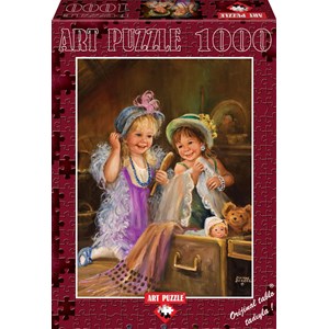 Art Puzzle (4461) - "Beauties in the Attic" - 1000 brikker puslespil