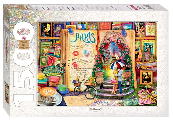 Step Puzzle (83060) - "Paris" - 1500 brikker puslespil