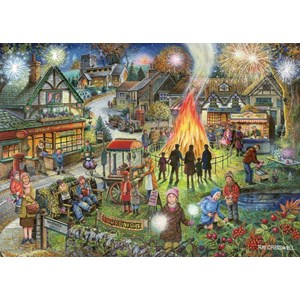 The House of Puzzles (3183) - "Autumn Green" - 1000 brikker puslespil