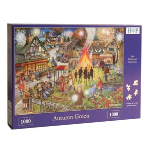 The House of Puzzles (3183) - "Autumn Green" - 1000 brikker puslespil