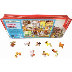 Puzzle Michele Wilson (W114-100) - Laure Cacouault: "Sweet Factory" - 100 brikker puslespil