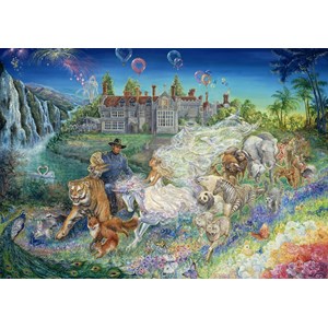 Grafika (T-00264) - Josephine Wall: "Fantasy Wedding" - 1500 brikker puslespil