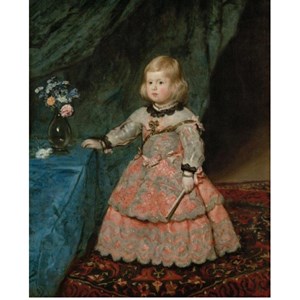 Piatnik (540240) - Diego Velázquez: "Infantin Margarita Teresa" - 1000 brikker puslespil