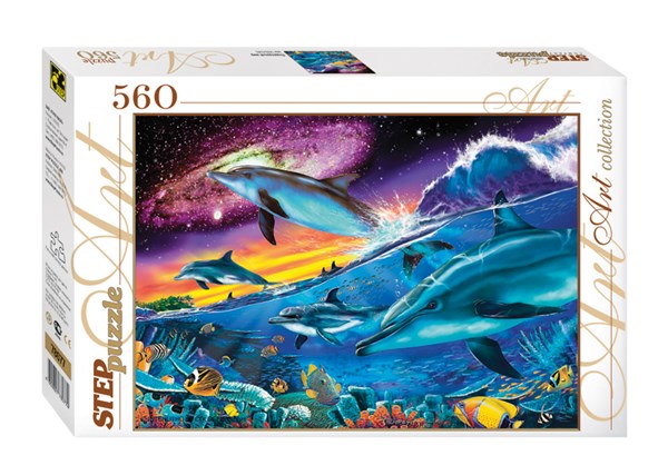 Step Puzzle (78077) - "Underwater World" - 560 brikker puslespil