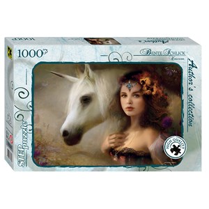 Step Puzzle (79530) - "Unicorn" - 1000 brikker puslespil