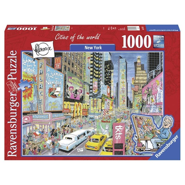 Ravensburger (19732) - "New York" - 1000 brikker puslespil